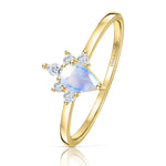 Load image into Gallery viewer, Ice Queen Moonstone Ring
