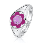 Load image into Gallery viewer, Magenta Bloom Ring
