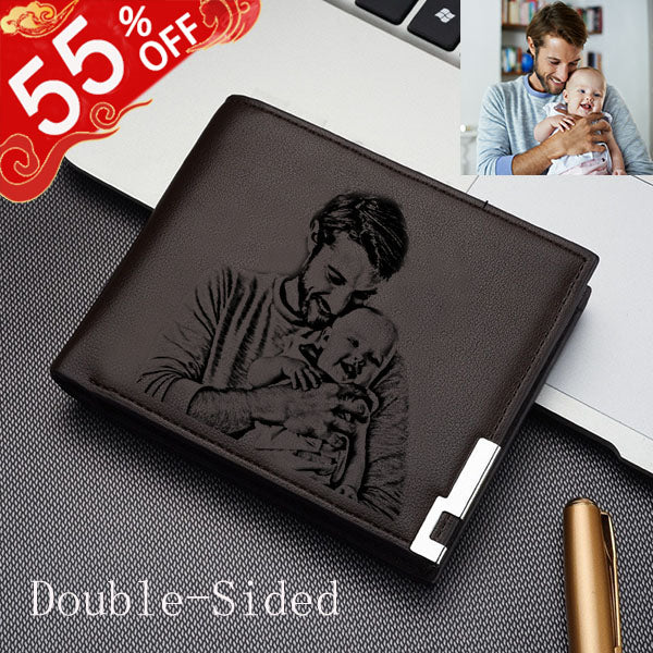 Personalized Double-Sided Photo Ultra Thin Men's Wallet
