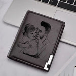 Load image into Gallery viewer, Personalized Double-Sided Photo Ultra Thin Vertical Men&#39;s Wallet
