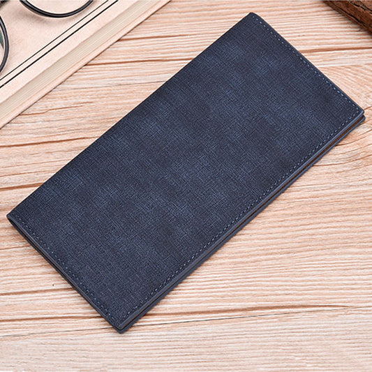Personalized Photo Wallet Blue