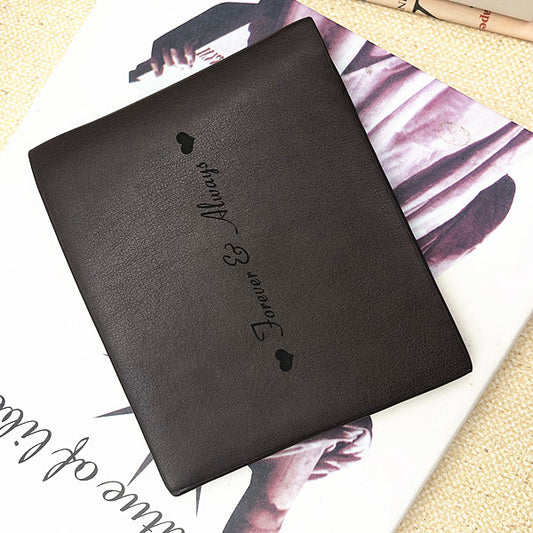 Personalized Ultra Thin Men's Photo Wallet