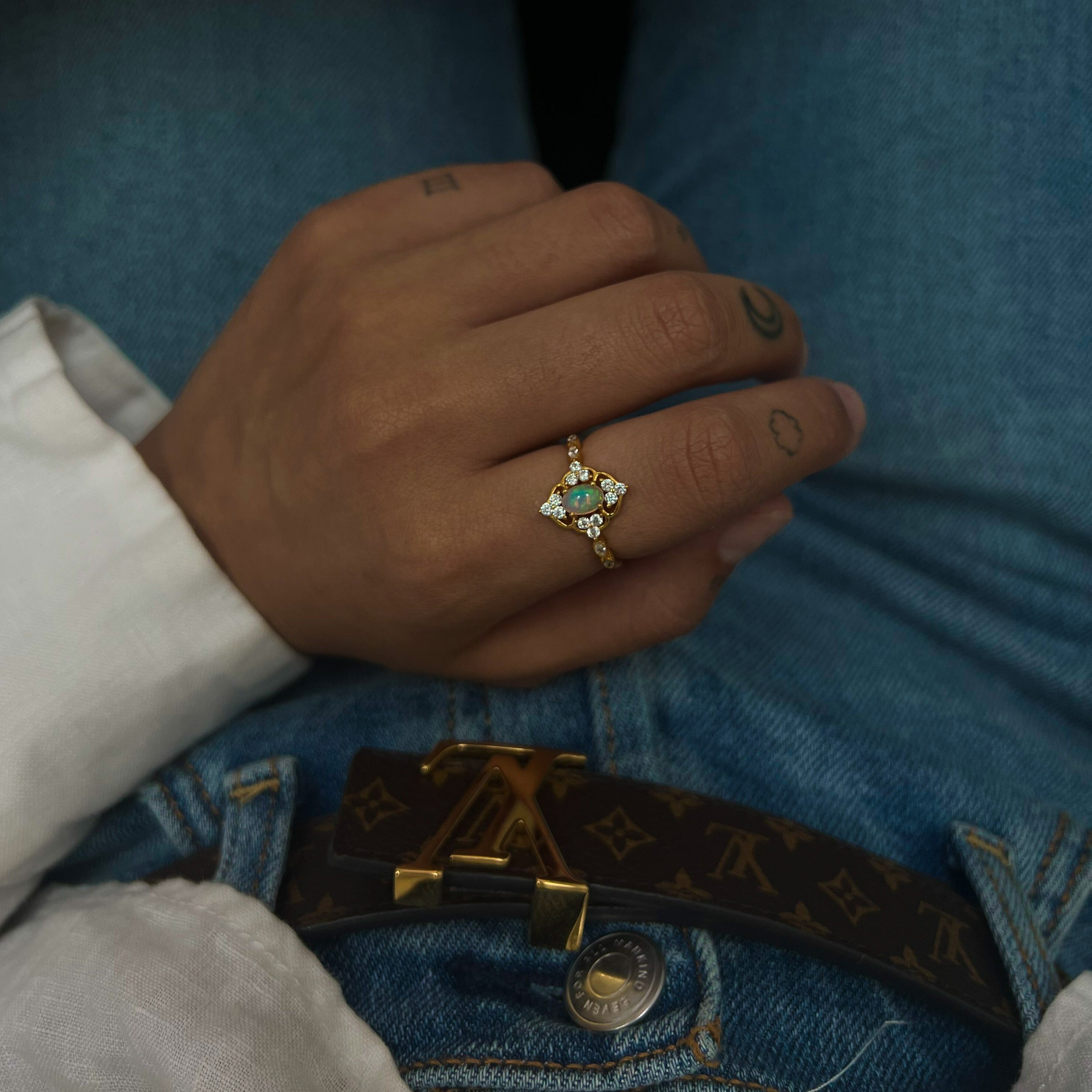 Serena Opal Ring