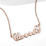 Load image into Gallery viewer, Carrie Style Name Necklace
