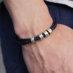 Load image into Gallery viewer, Father&#39;s Day Gift!Men Bracelet with Small Custom Beads（1-8 beads）
