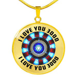 Load image into Gallery viewer, I Love You 3000 - Circle Necklace
