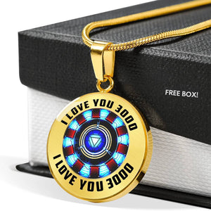 I Love You 3000 - Circle Necklace
