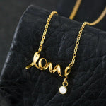 Load image into Gallery viewer, Mother&#39;s Day Love Script Necklace
