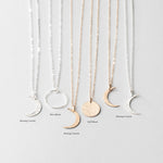 Load image into Gallery viewer, Lunar Phase Necklaces
