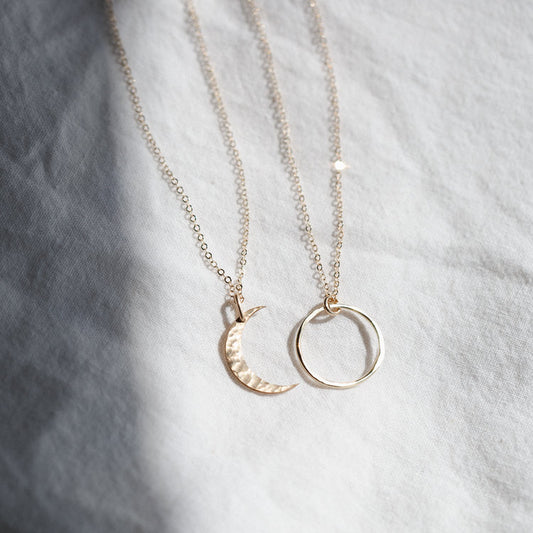 Lunar Phase Necklaces