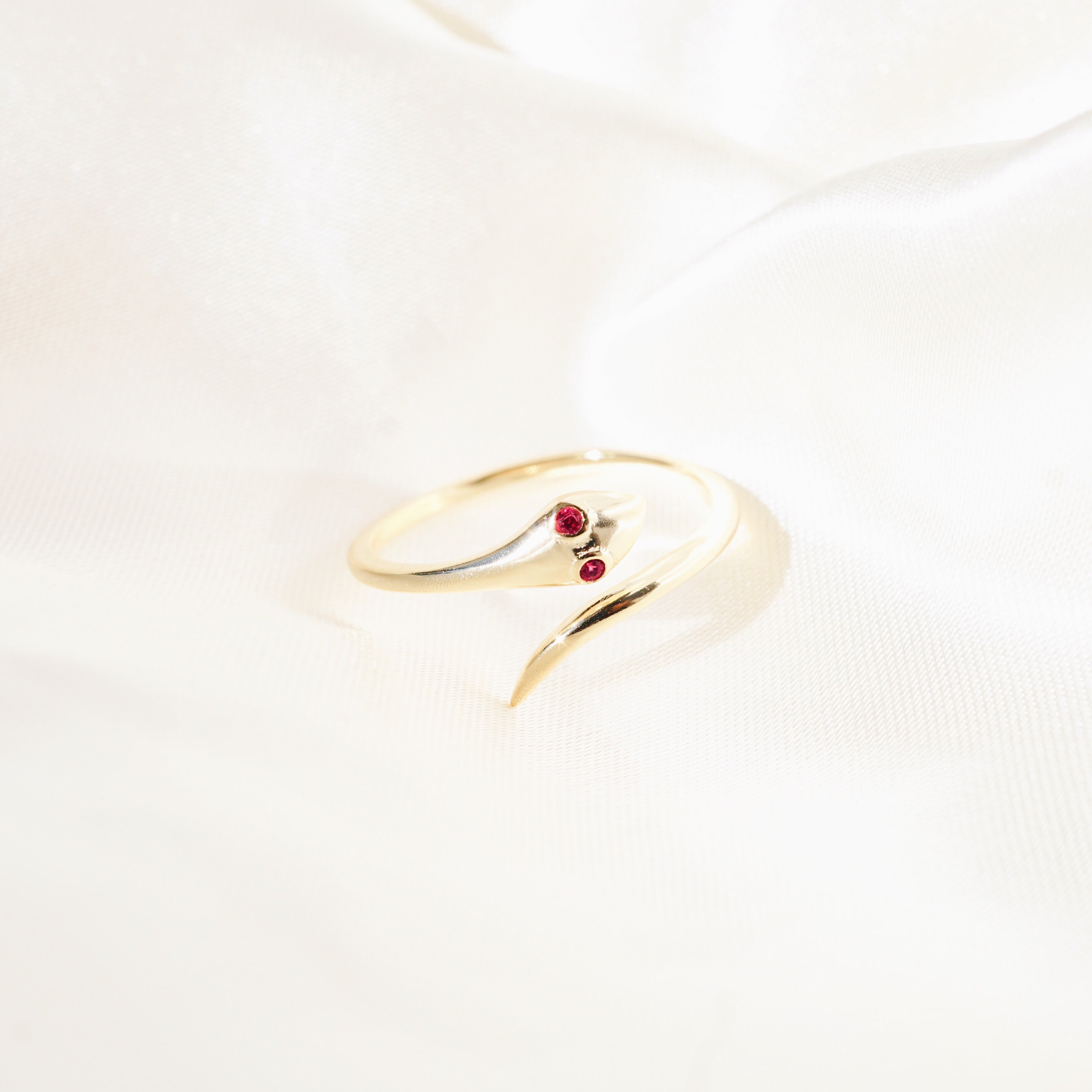 Ruby Viper Ring