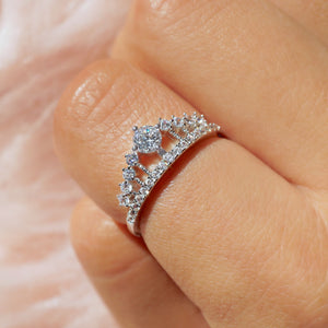Diamond Tiara Ring