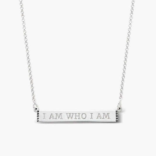 Engravable Bar Necklace