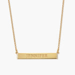 Load image into Gallery viewer, Engravable Bar Necklace
