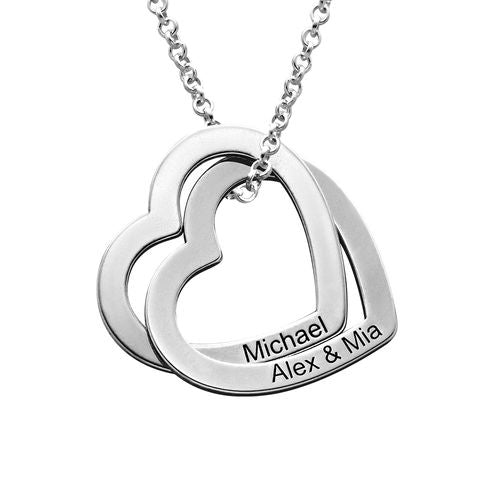 Interlocking Hearts Necklace