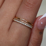 Load image into Gallery viewer, Baby Diamond Band Ring
