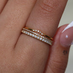 Load image into Gallery viewer, Diamond Band Ring
